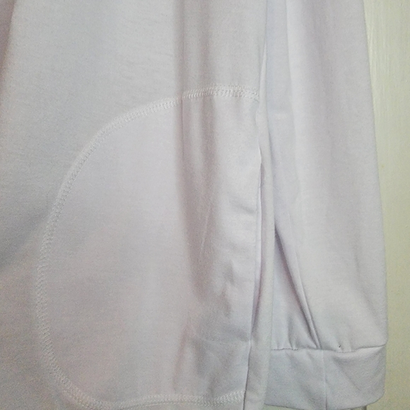 NWOT Boutique bought long-sleeve tshirt WITH pockets "SUPER MAMA" fits 1XL - Picture 2 of 4